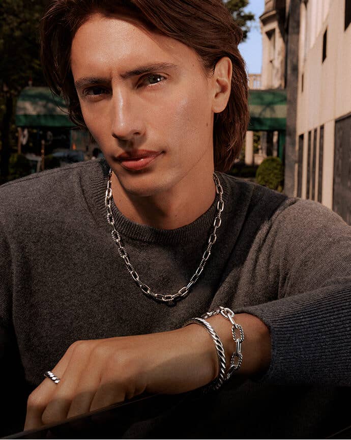 David Yurman's Madison collection for men.